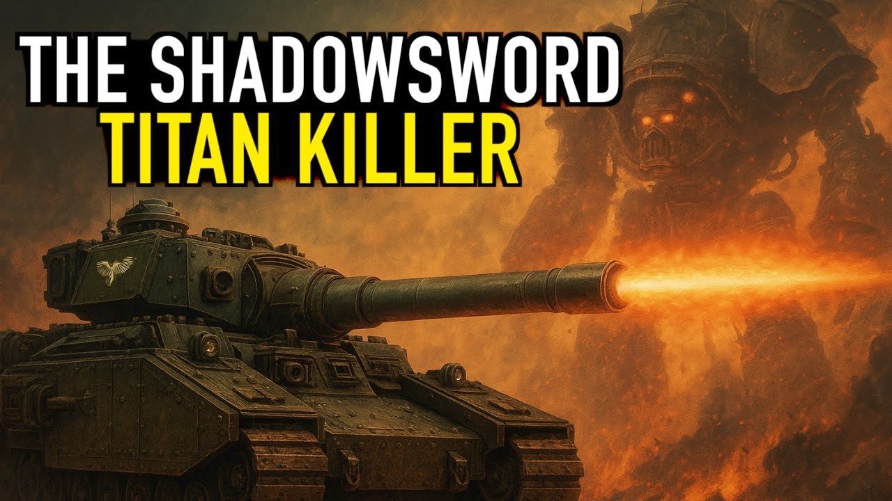 The Shadowsword Tank : Emperor’s Titan Killer in Warhammer 40K #wh40klore