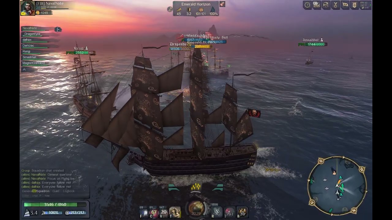 FBI Clan takes down "Despando" Legendary Imperial Warship - WOSB
