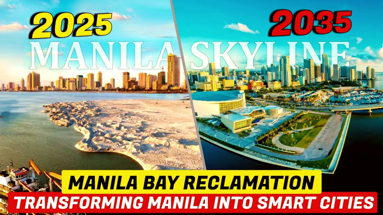 Manila Bay Reclamation TRANSFORMING MANILA into SMART MEGA CITY 2035