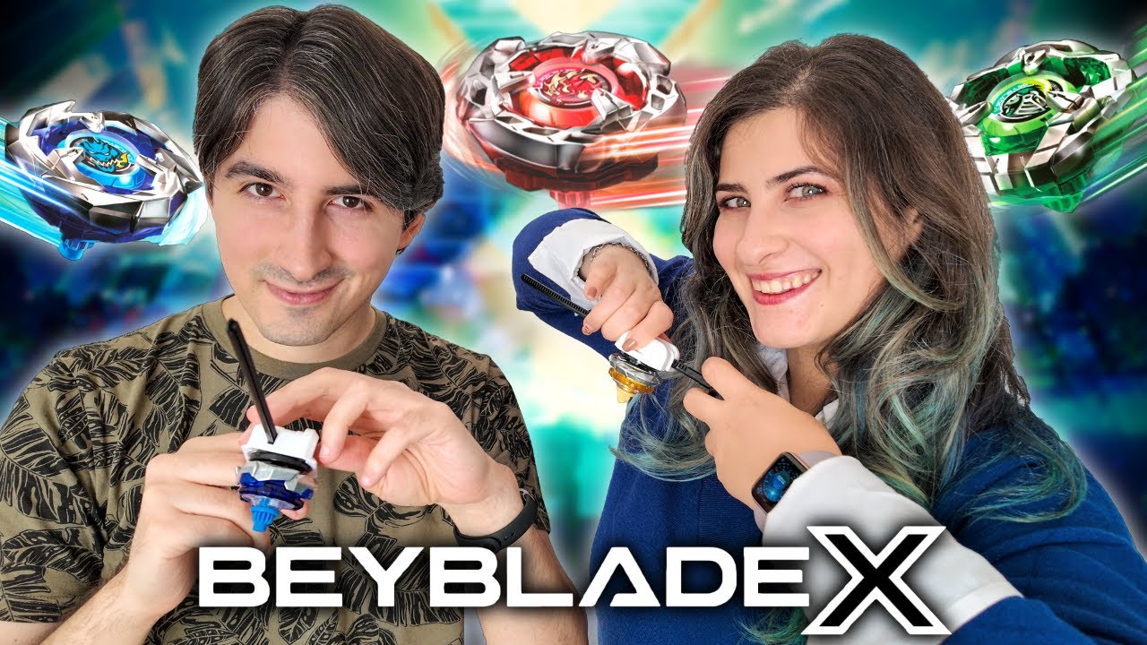 🚨 SFIDA con i NUOVI BEYBLADE X 🔥 GIOSEPH vs FRANCY (che ricordi 😍)