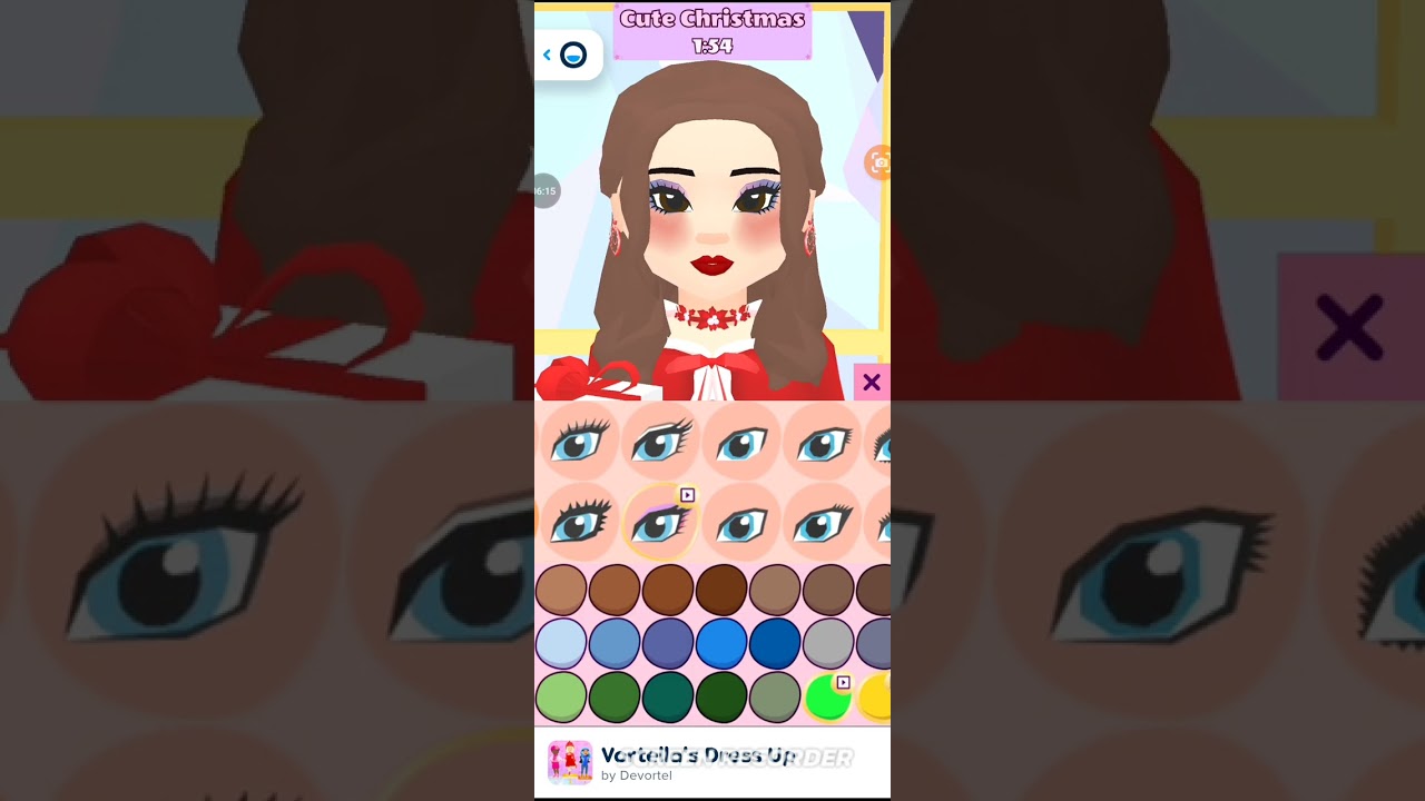 My first time playing vortella's dress up 
