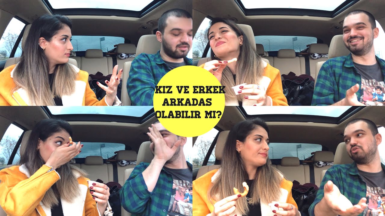 KIZ VE ERKEK ARKADAŞ OLABİLİR Mİ? BURGER KİNG MUKBANG!