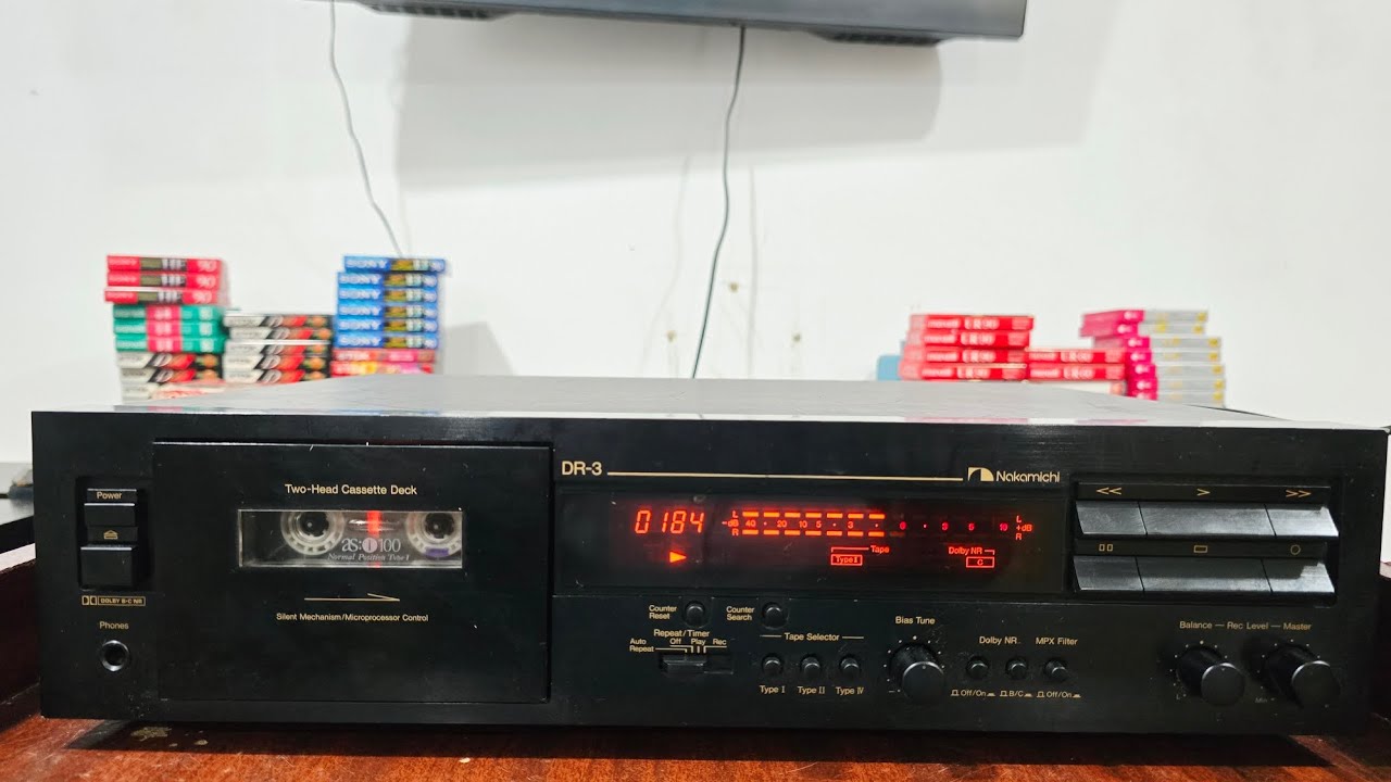 NAKAMICHI Stereo Cassette Deck DR-3/For Sale/Infinity Audio/Contact 94433 70602 