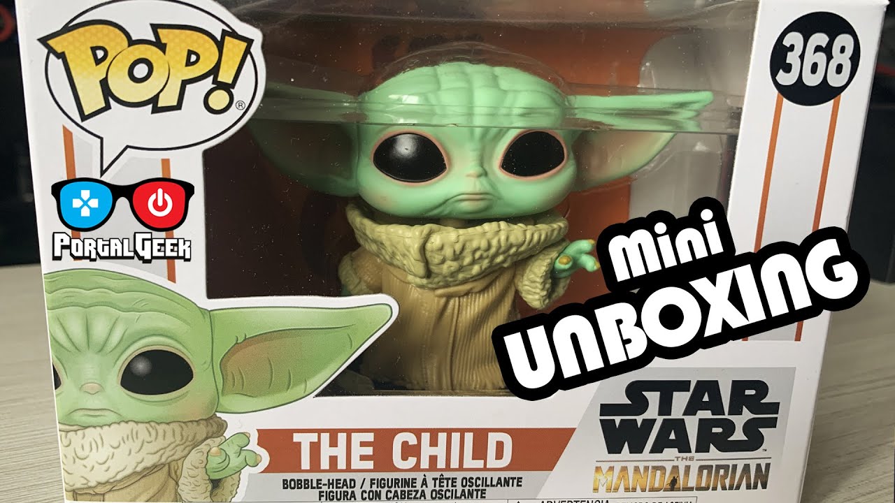 Mini Unboxing Funko Pop Baby Yoda - The Child