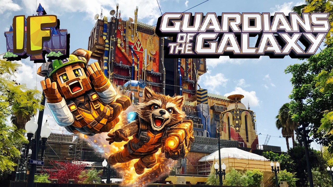 Guardians of the Galaxy Tower in Minecraft?! 🚀 Epic Drop Ride – ImagineFun