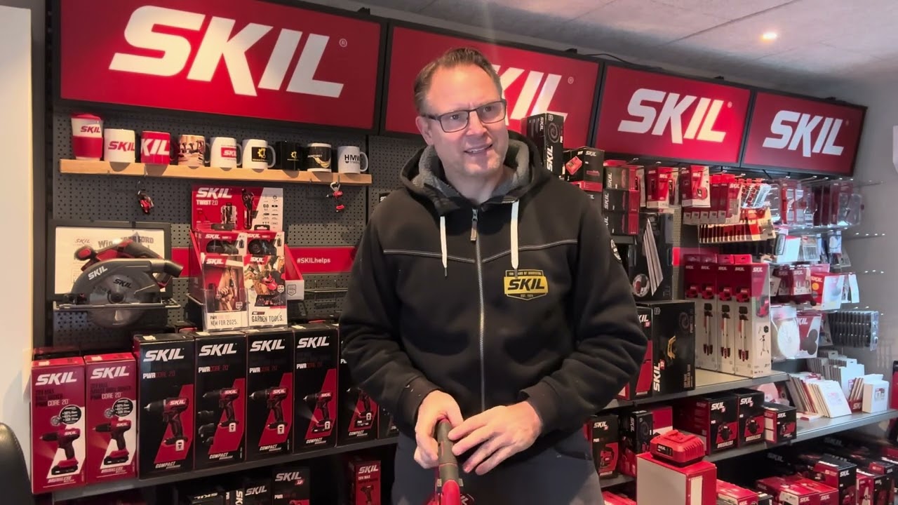 Sneskraber eller sneslynge? Vejrudsigten siger sne, vi tester sneslynge 20v SKIL model 0670.