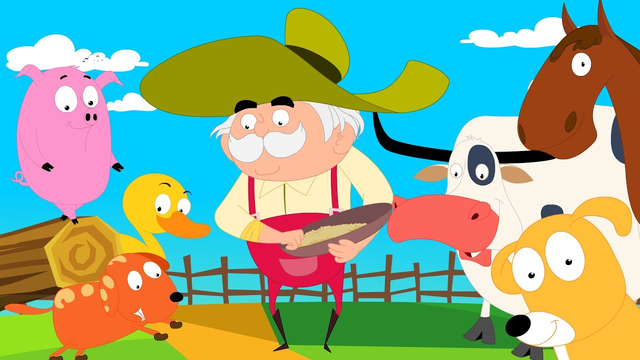 OLD MAC DONALD HAT 'NE FARM | Kinderlieder zum Mitsingen | Kinderlieder deutsch