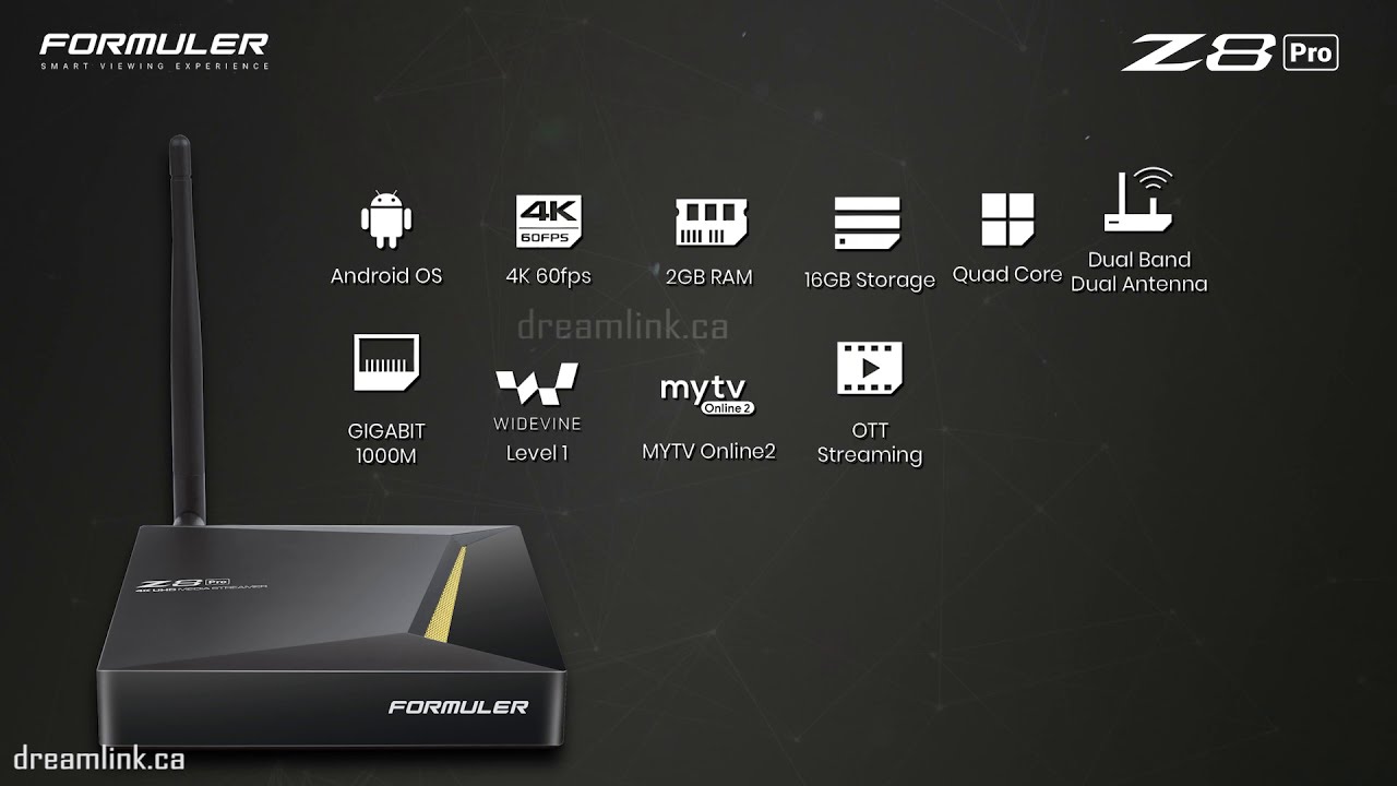 New Formuler Z8 Pro 2021 box with IR Learning remote