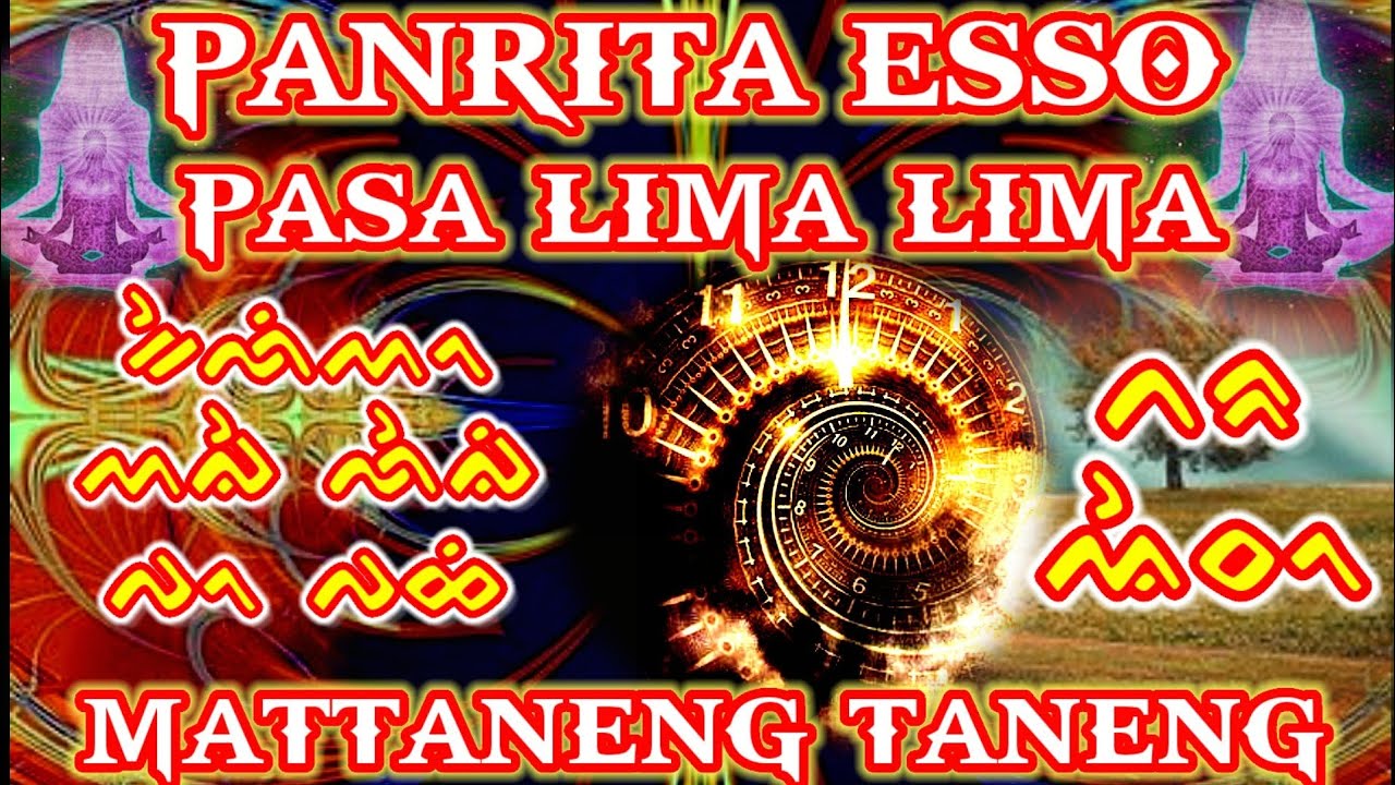 Pakkita esso pasa lima lima bugis