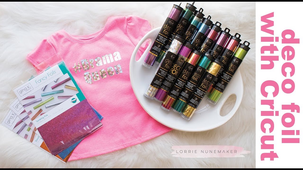 How to Foil a Shirt with Cricut and Deco Foil