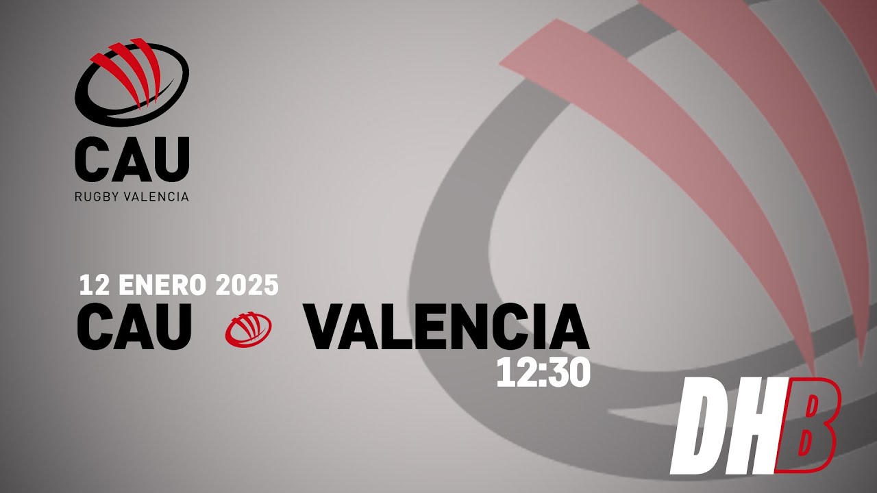 CAU-Valencia. 12/01 DHB Masculina Temporada 24-25