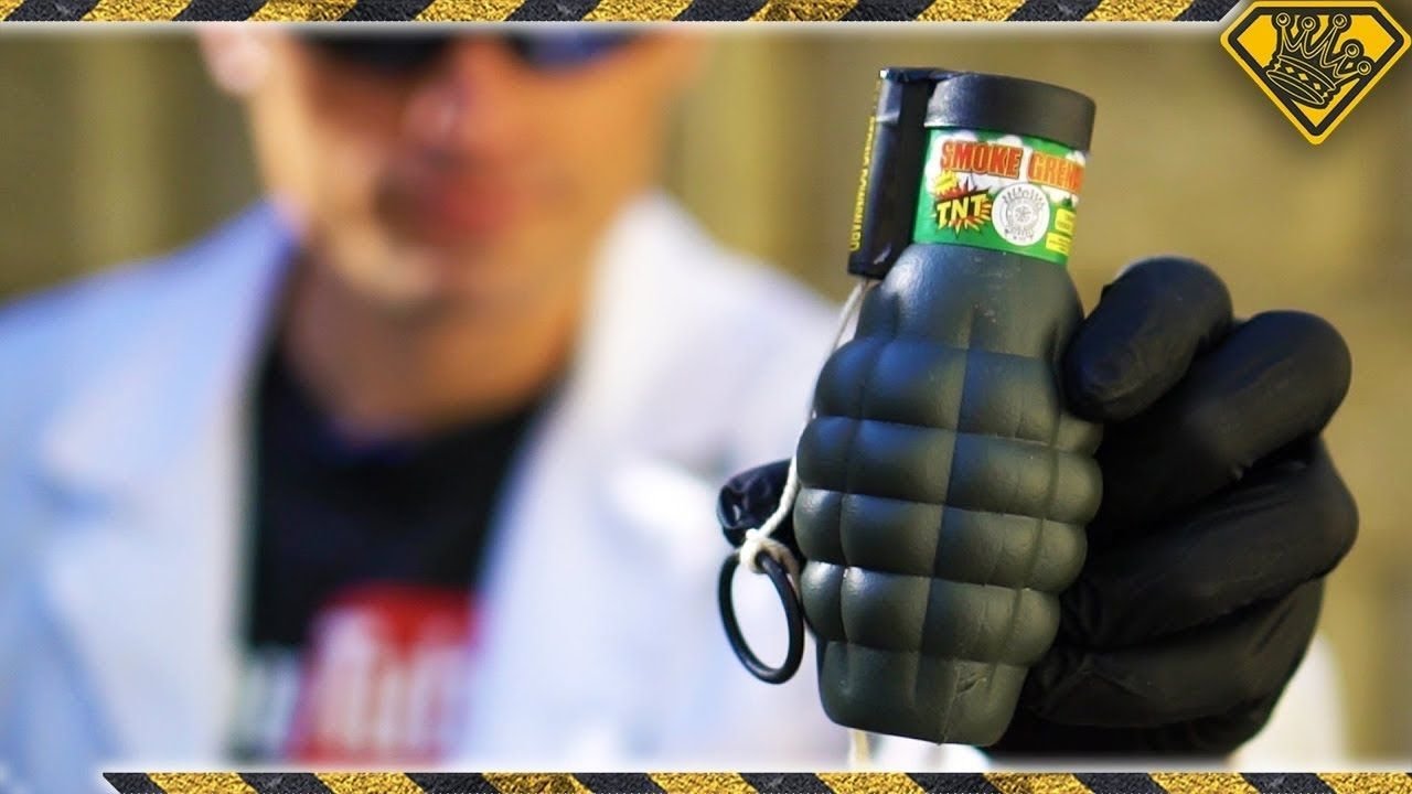 Pull Tab Pyrotechnics | Grant Thompson Shows How To Make The Best Homemade Pull Tab Smoke Grenades