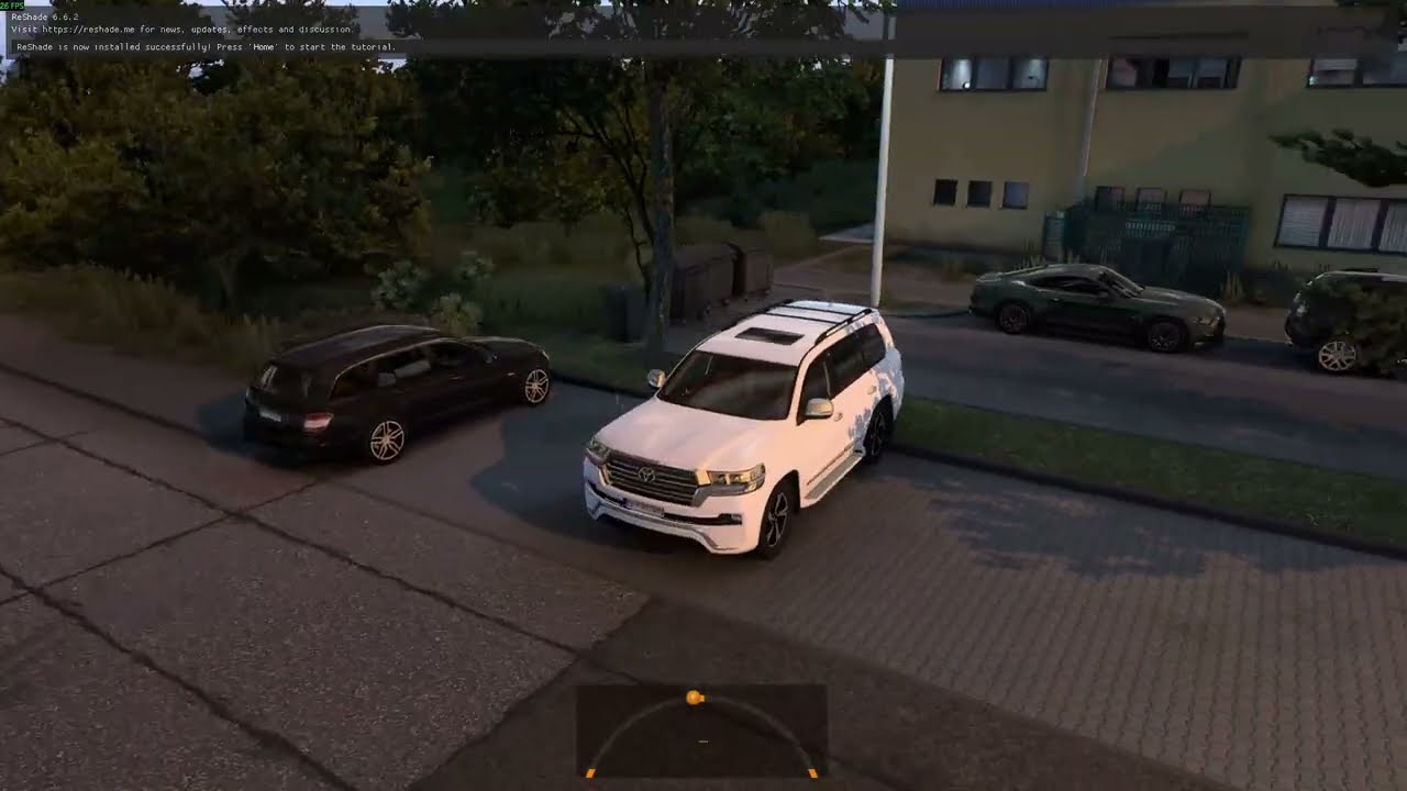 Euro Truck Simulator 2 Toyota Land Cruiser 2012 Driving