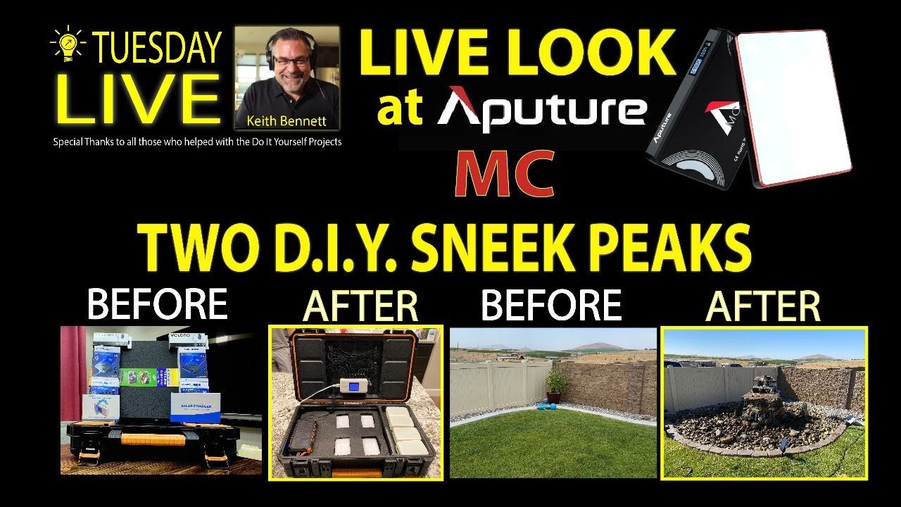 Aputure MC Light & TWO D.I.Y Projects