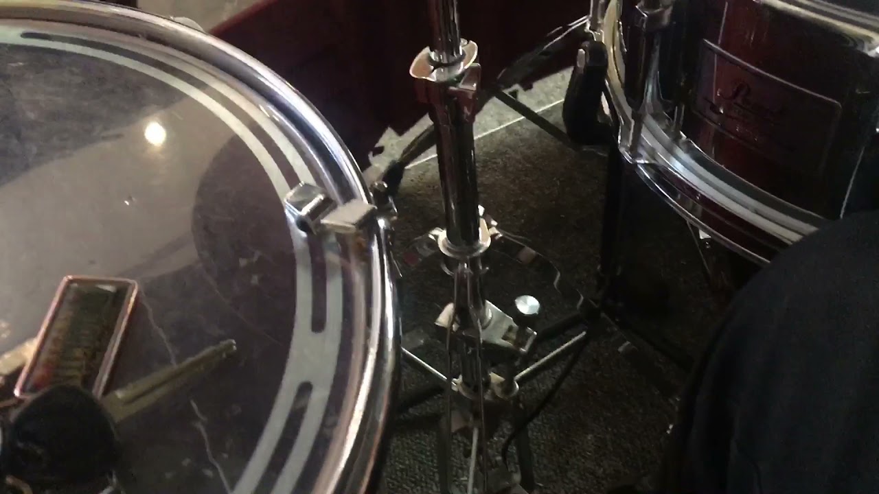 Fixing the hi hat rod/shaft