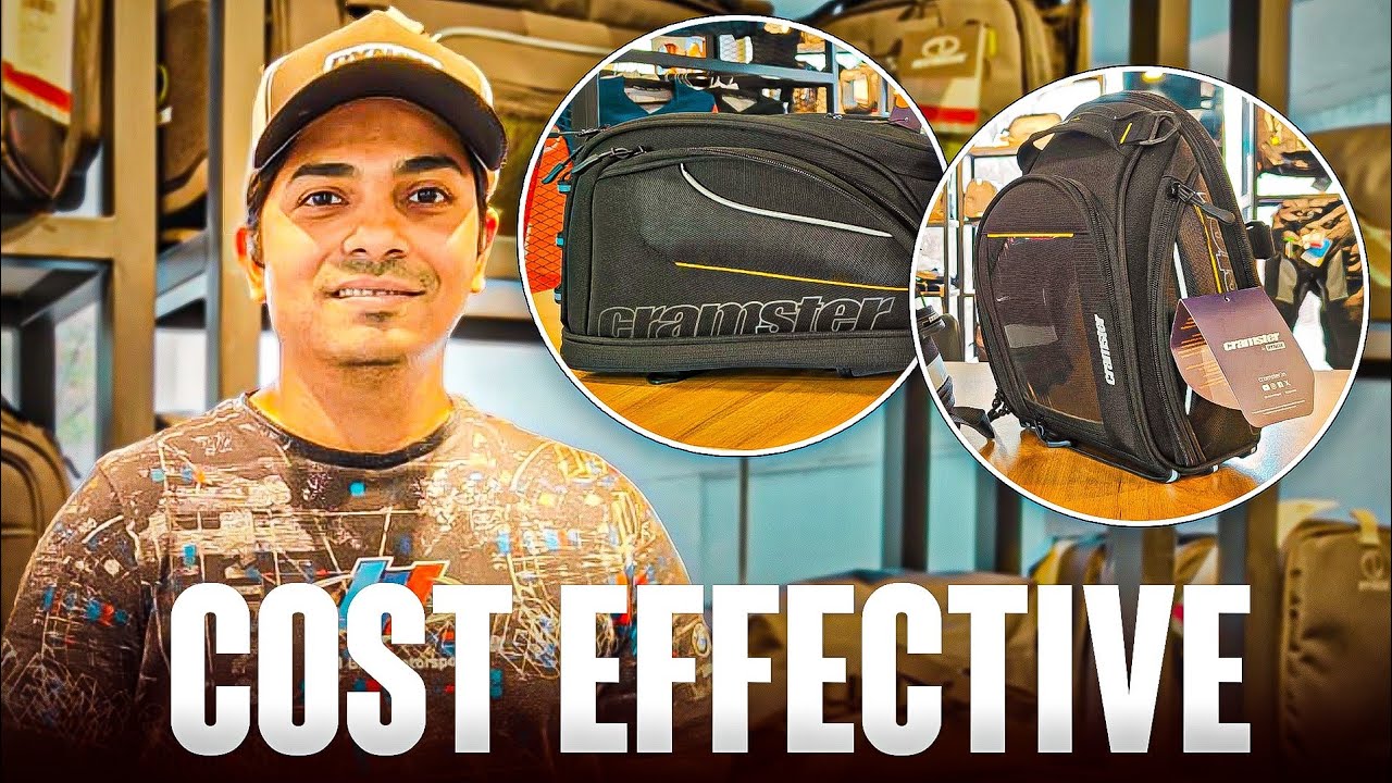 Cost effective tank bags by Cramster #motorcyclelifestyle