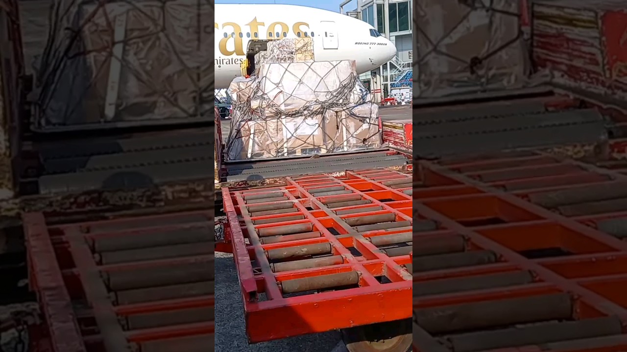 Emirates Boeing777 Cargo pallet Positioning |
