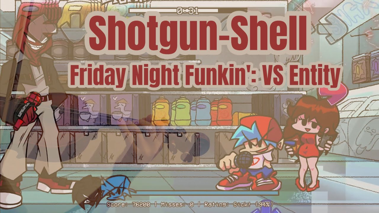 FNF Entity Demo Aldryx - Shotgun Shell - Violin Cover