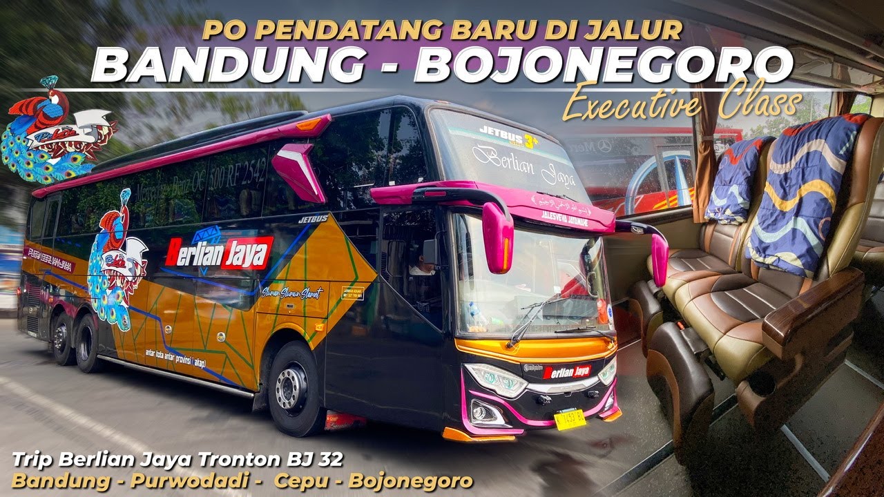 RUTE BARU LANGSUNG DIKASIH TRONTON‼️ SATU SATUNYA UNIT PREMIUM DI JALURNYA😍 Trip Berlian Jaya BJ 32