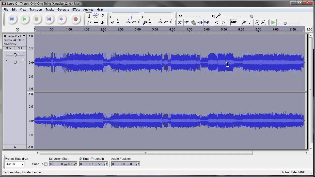 Cleaning Vinyl Audio Recordings in Audacity (Surface Noise & Pops)