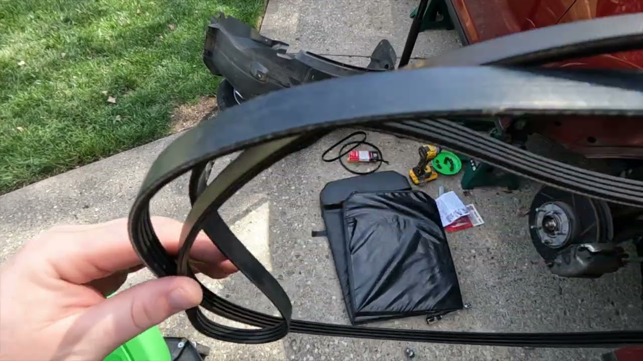 2014 Ford Focus Serpentine and Compressor belt replacement
