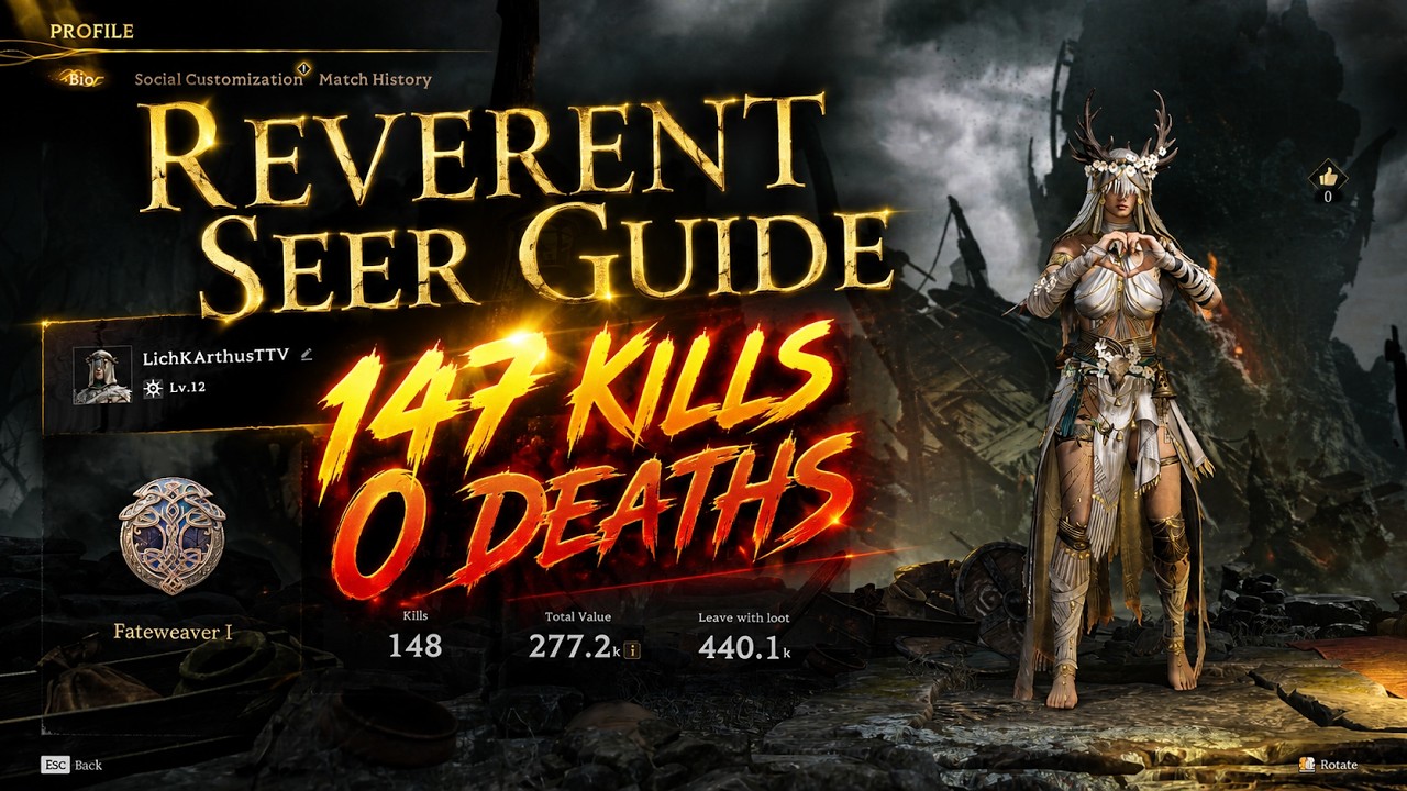 The Best Reverent Seer Guide - Mistfall Hunter