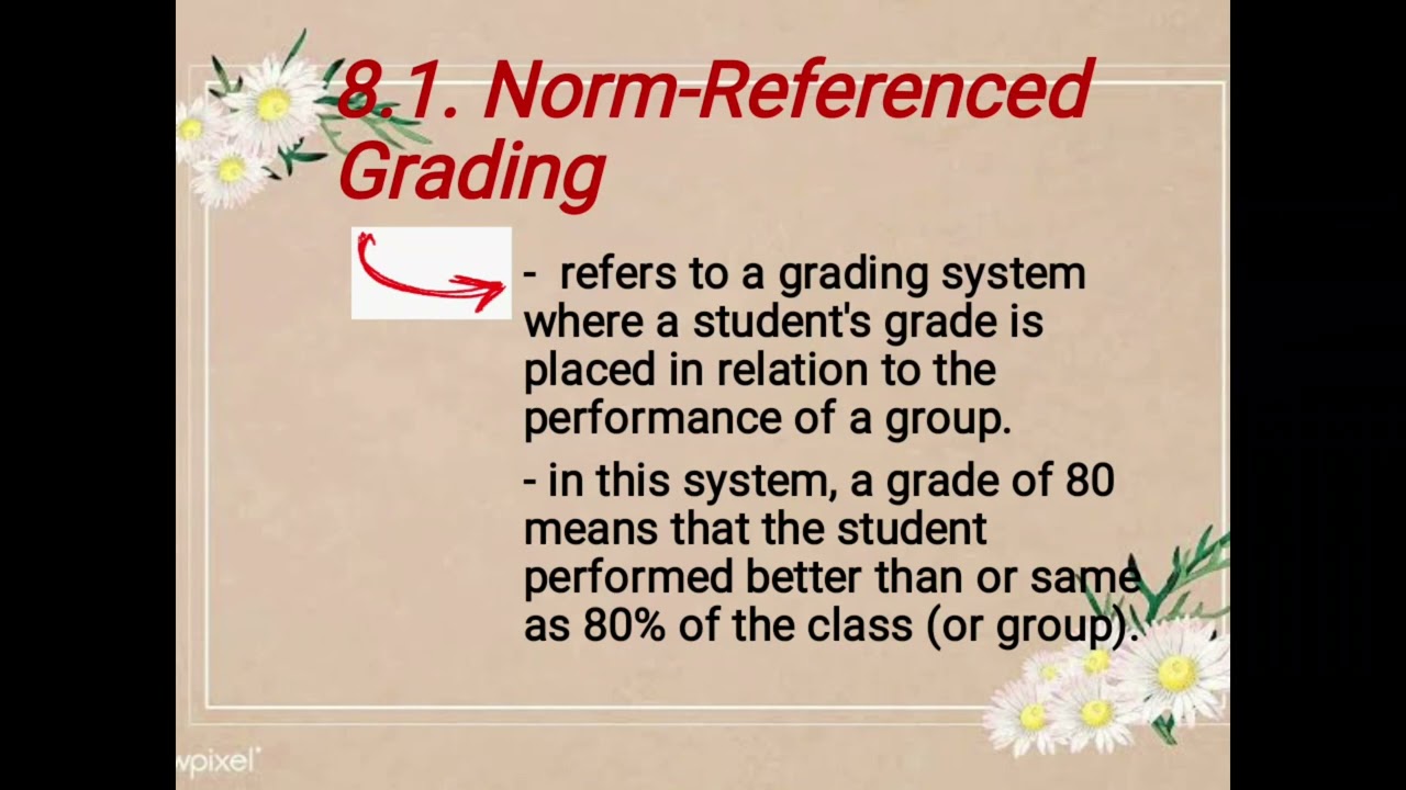 CHAPTER 8 Norm-Referenced Grading