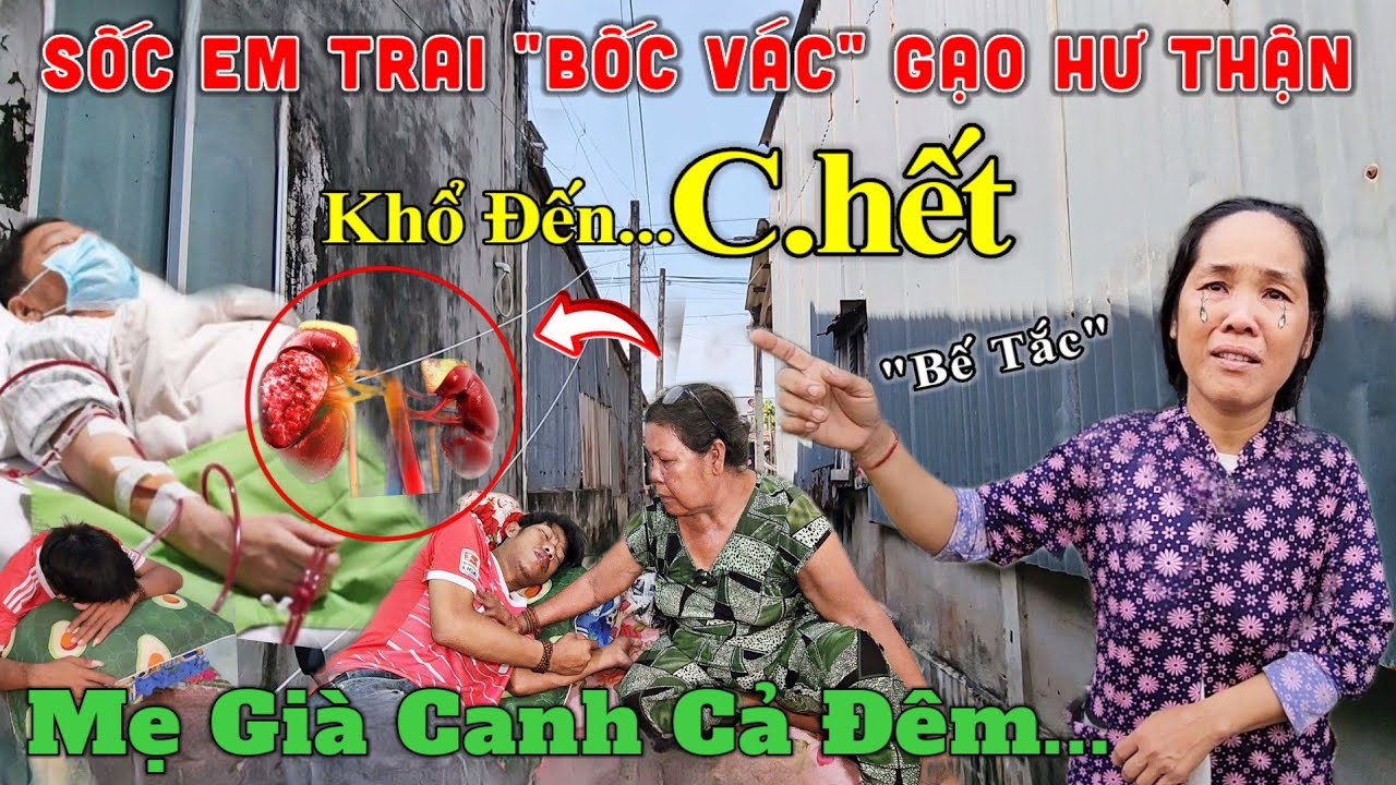 Sốc Người Mẹ Thức Cả Đêm Vì Con Trai 34.T Bốc Vác Gạo Thuê Phát Bệnh 