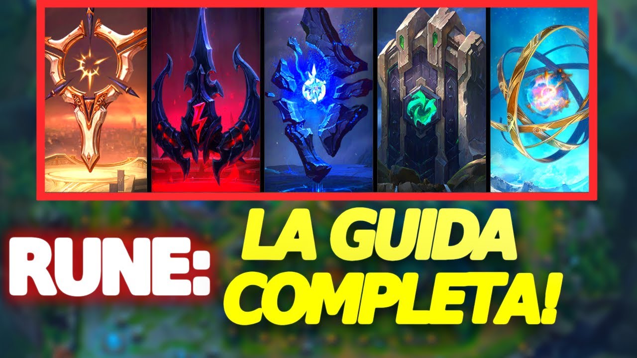 [ITA] GUIDA COMPLETA ALLE RUNE SU LEAGUE OF LEGENDS 🔥 Cosa sono le rune e come sceglierle