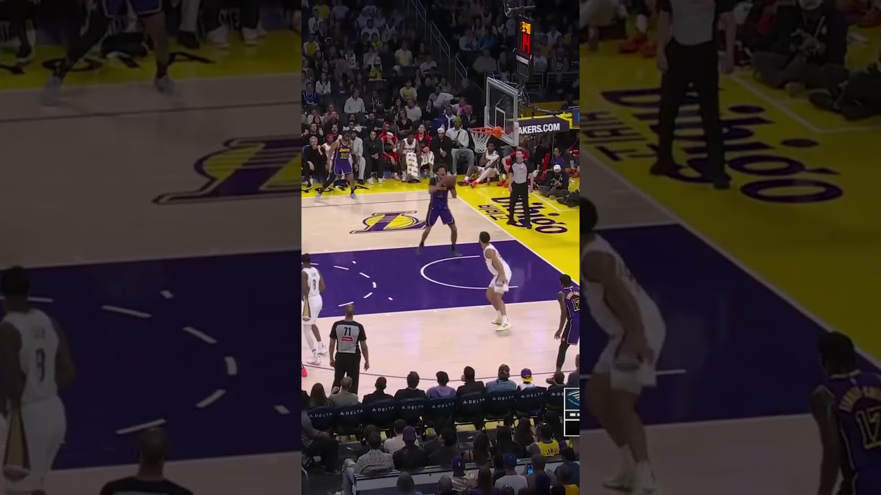 Luka Doncic No-Look Pass to Jaxson Hayes for the Slam! WOW! 😱✨