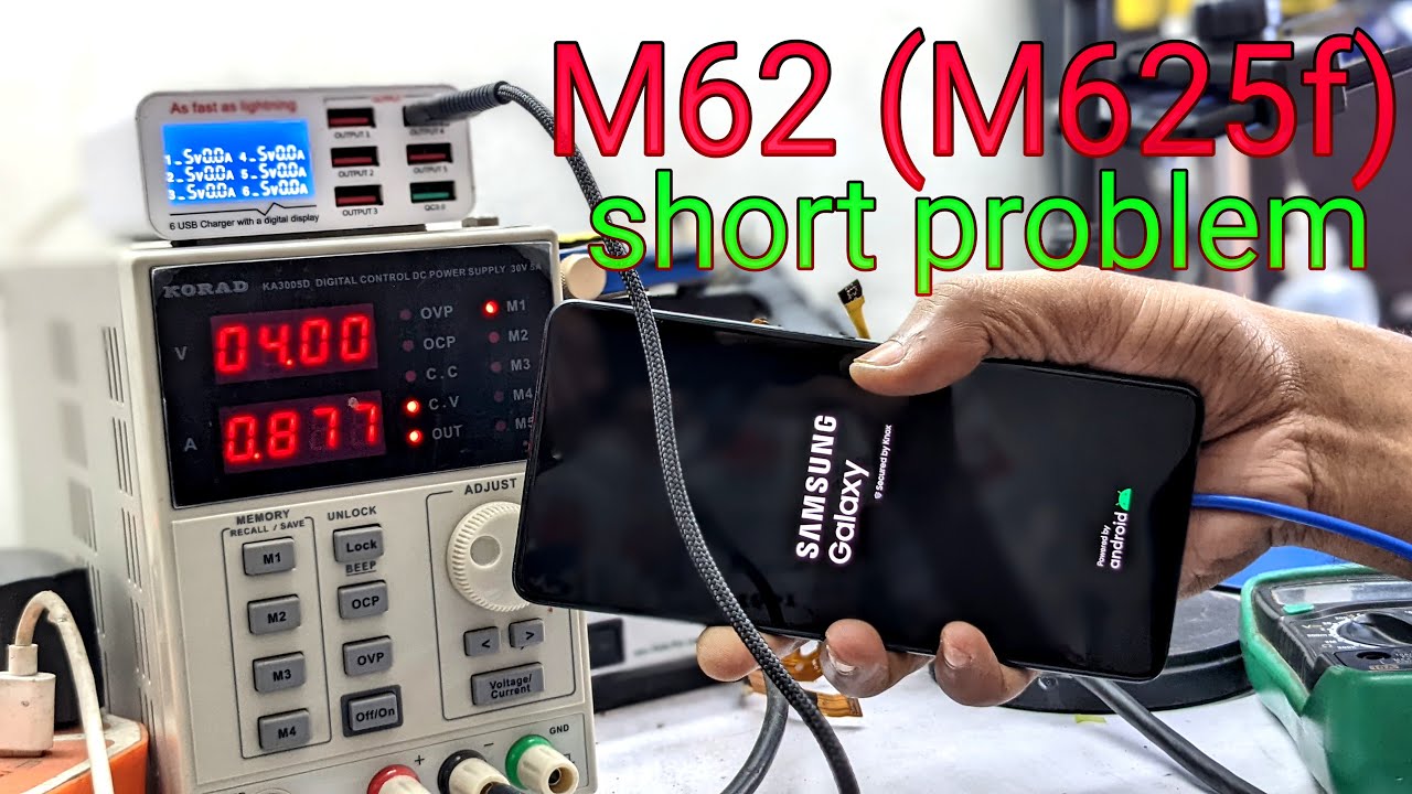 Samsung M62 (m625f) shotr solution | Samsung m62 dead problem solution | m62 not turning on fix
