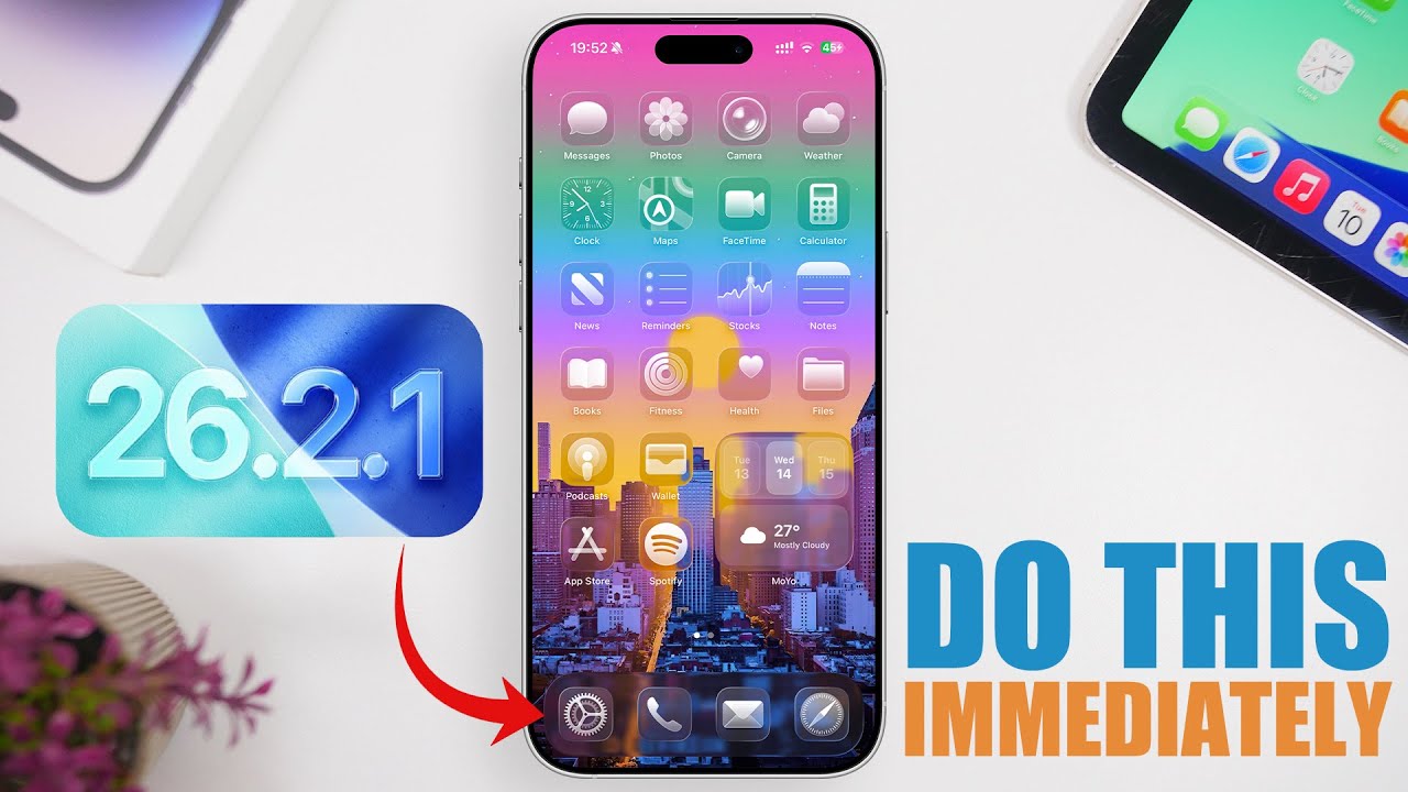 iOS 26.2.1 - 5 Things TO DO Immediately After Updating !