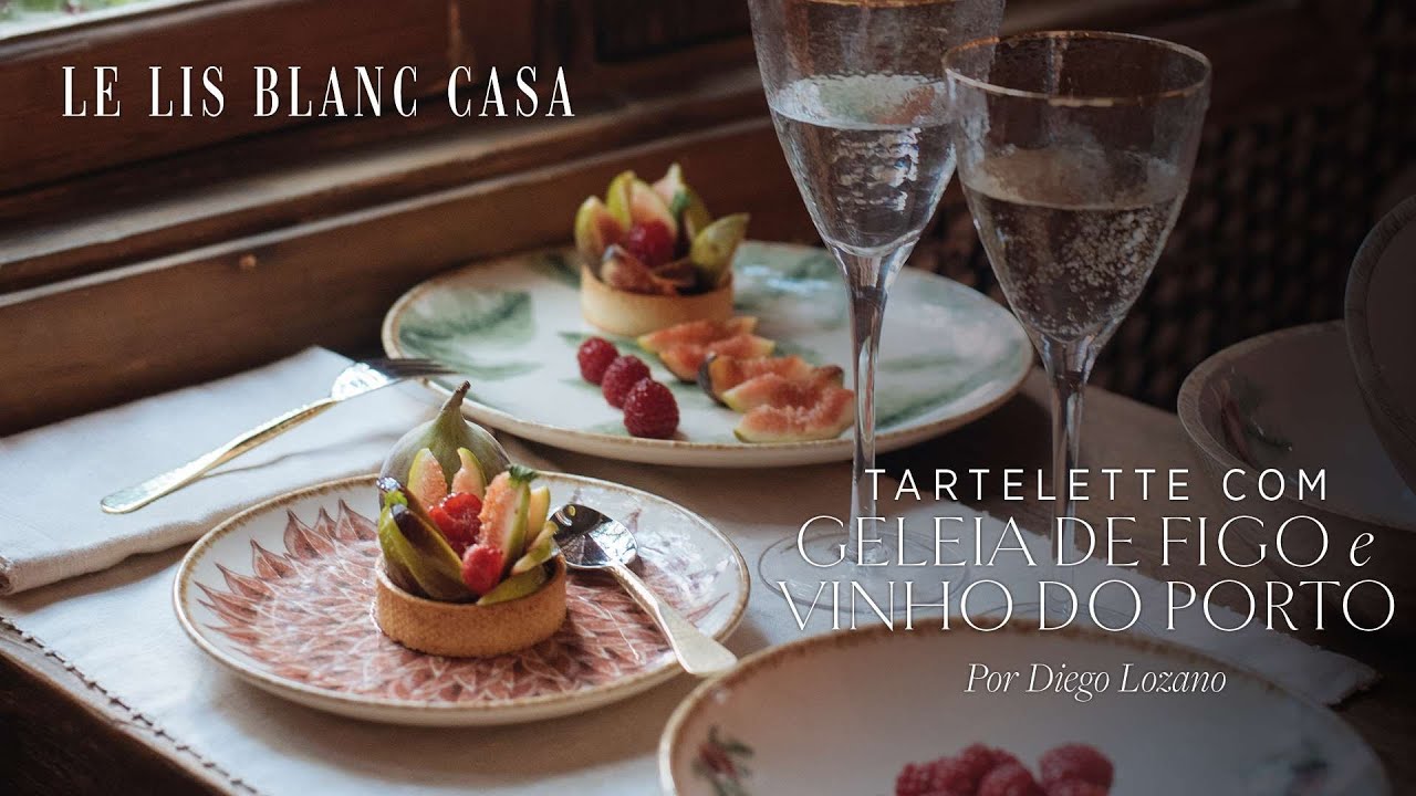 LAN&Ccedil;AMENTO cole&ccedil;&atilde;o FIGO, Le Lis Casa - Tartelette com geleia de figo e vinho do porto