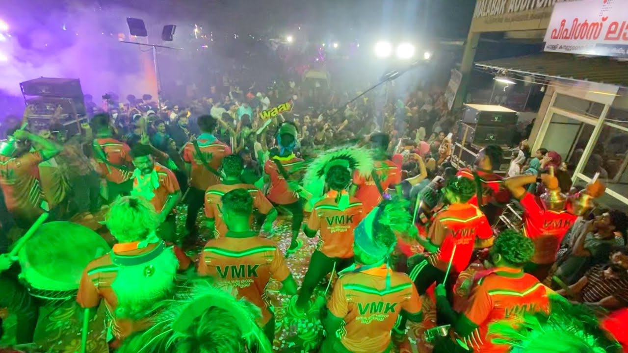 VMK Music Band Malappuram 🥁 Waar 🕺 @Pavittapuram Fest 2024