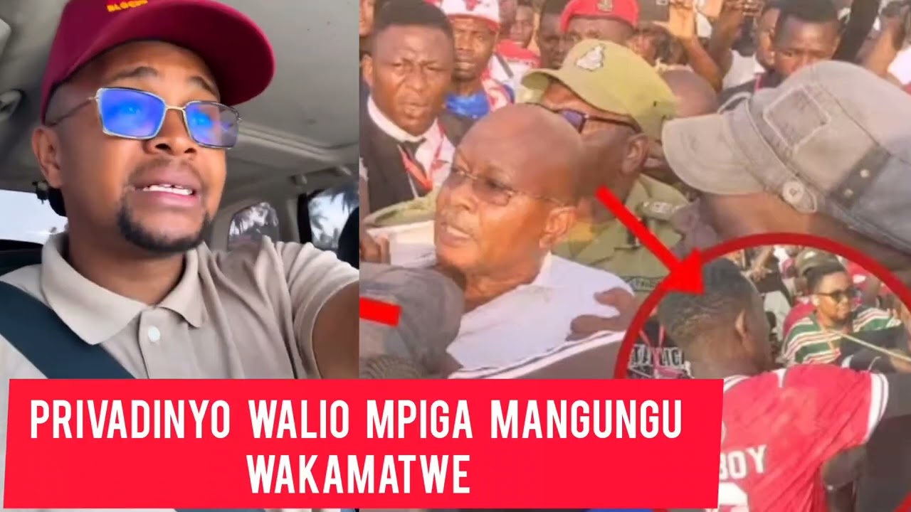 PRIVADINHO/ AONGEA KWA HISIA WALIO MPIGA MANGUNGU WAKAMATWE   NI UHUNI 