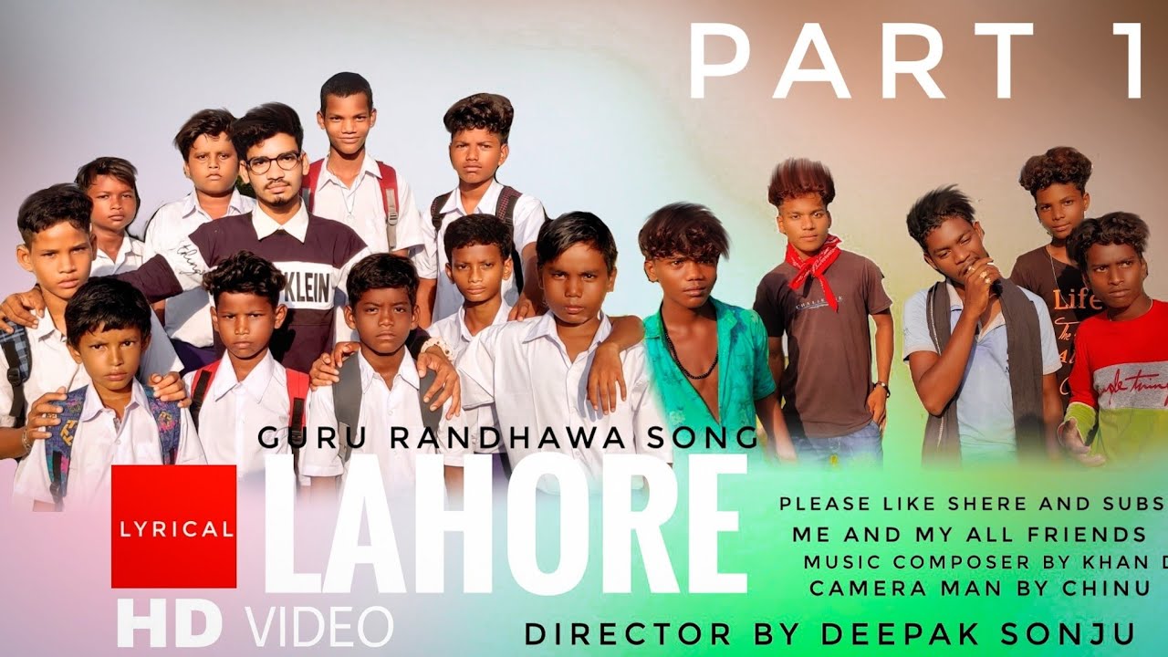 lahore di video song guru randhawa//part 1 Deepak creations ❤️ and friends....