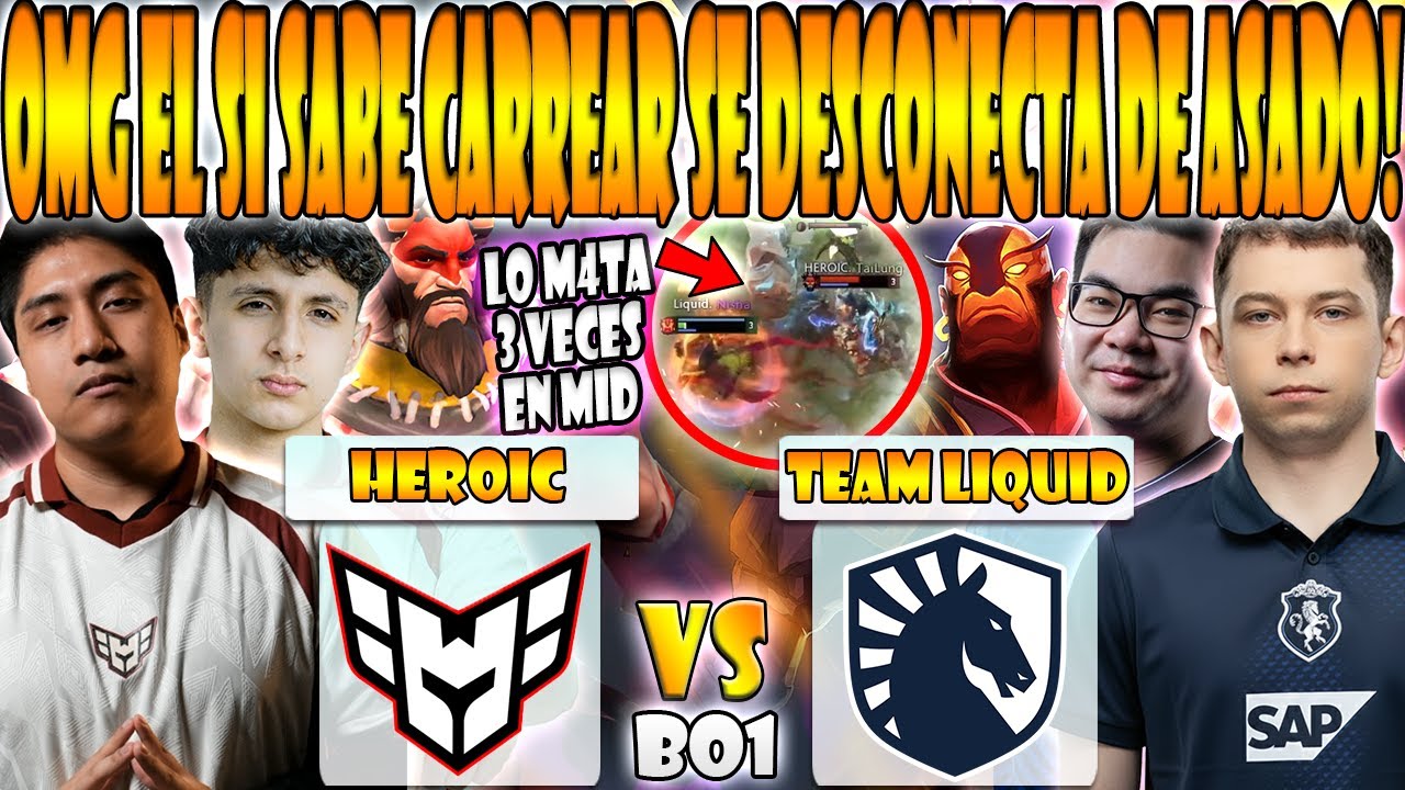 HEROIC vs TEAM LIQUID [BO1] WISPER, TAILUNG, YUMA vs NISHA, MICKE, ACE- BLAST SLAM VI 2026 - DOTA 2