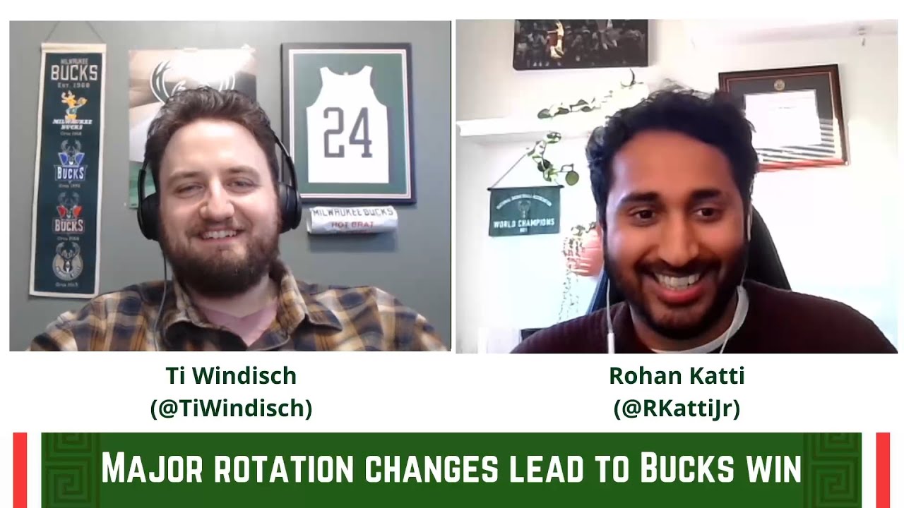 Major rotation changes spark Bucks win (barely)