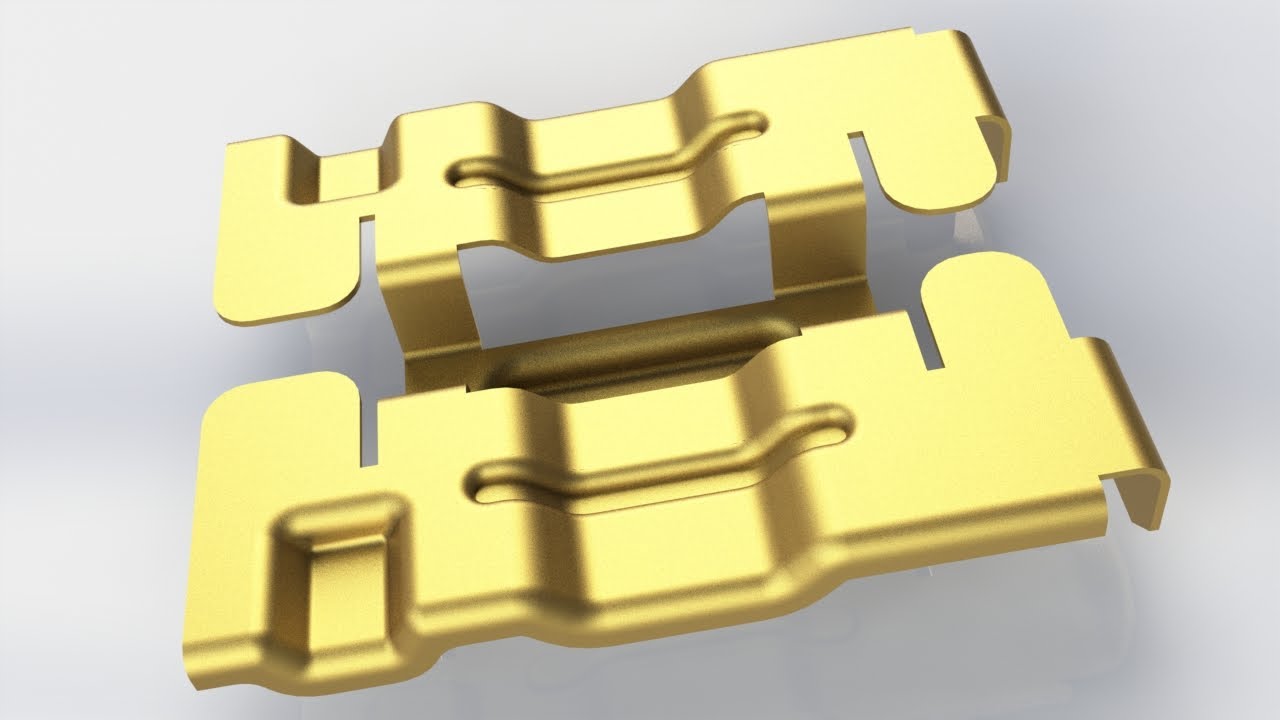 Solidworks: Sheet metal (18) - forming tool