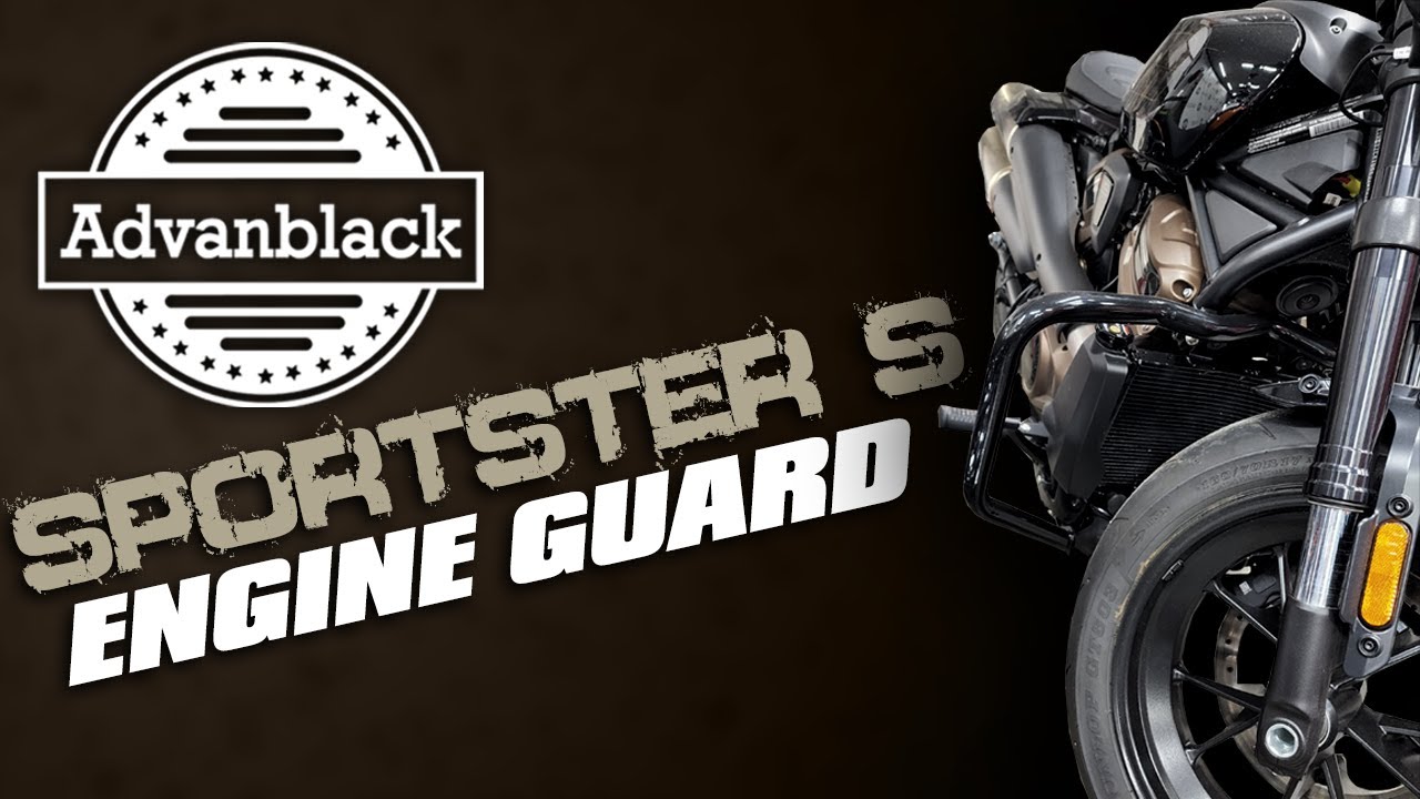 Advanblack Sportster S Engine Guard