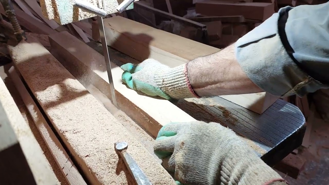 From Raw Wood to Chair Parts | Precision Cutting Process