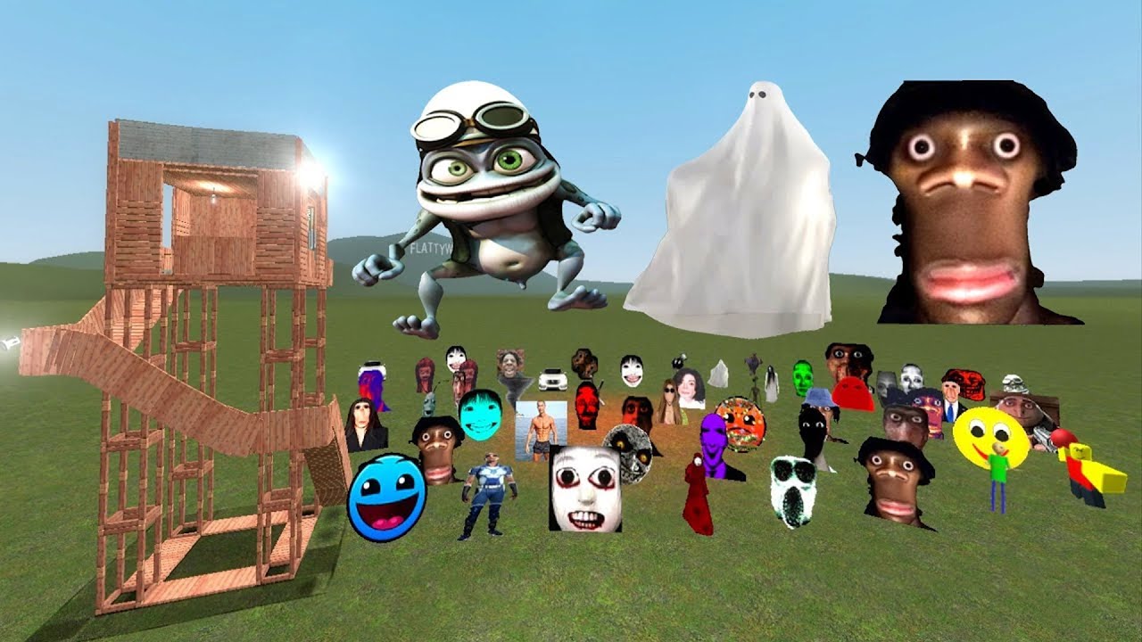 Too Much Nextbots Vs Towers  - Garry's Mod
