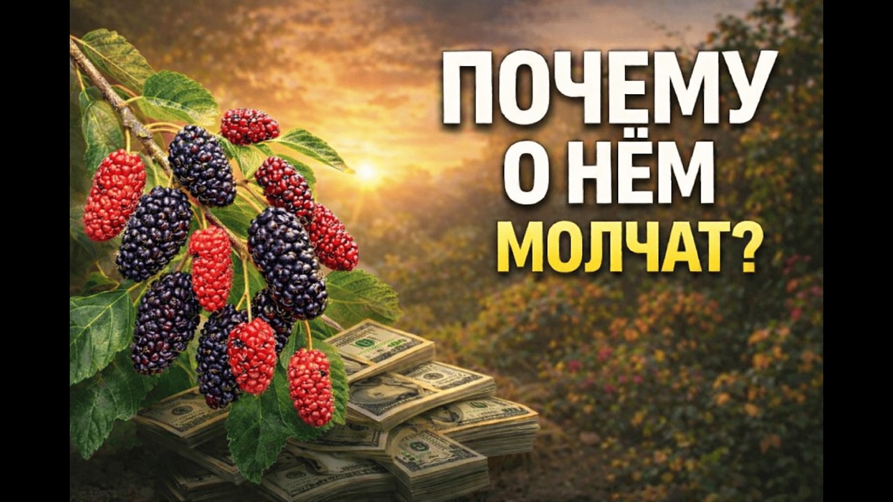 Дерево, которое может кормить вас 300 лет, но его перестали сажать