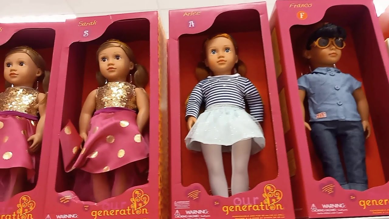 I Named all the Our Generation Dolls at Target 🧁Plus Cars, Clothes and More