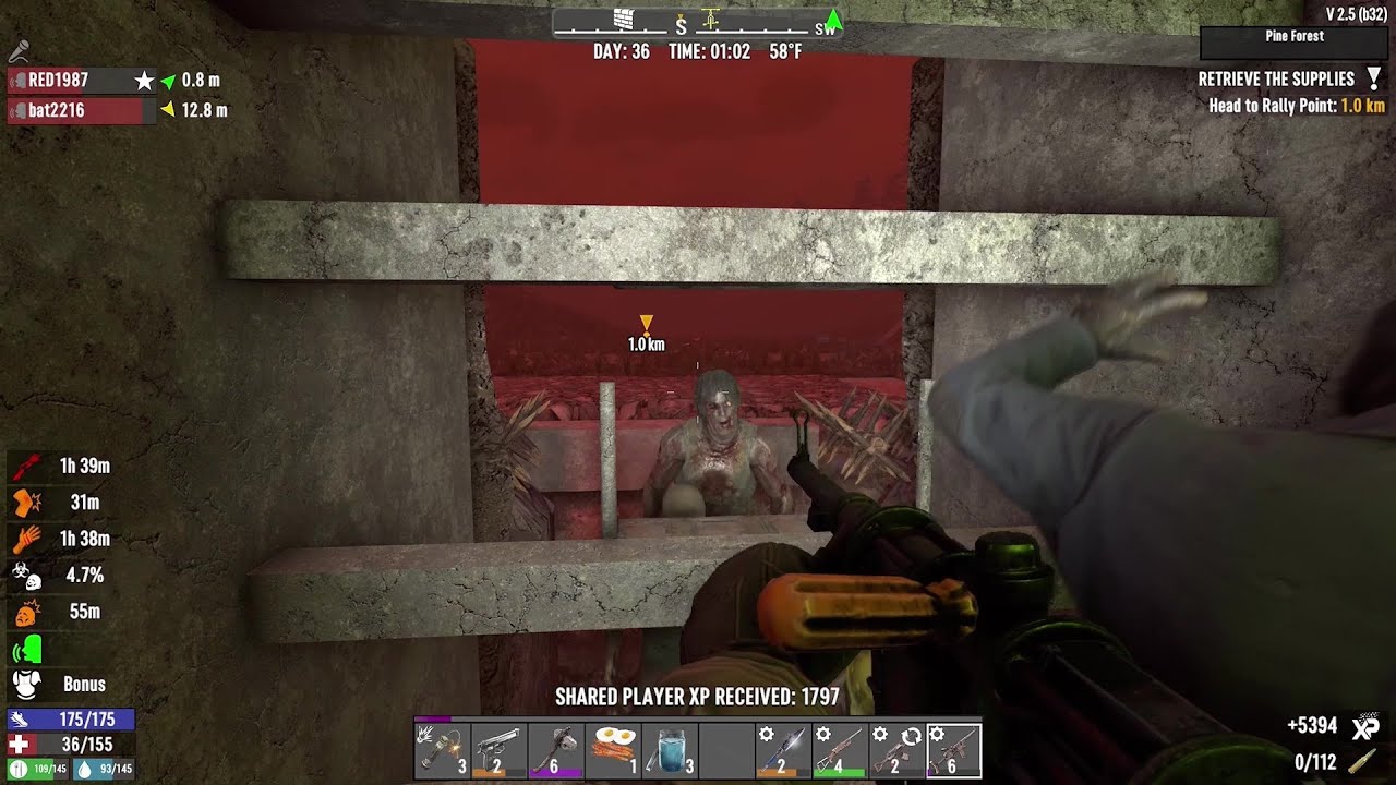 7 Days To Die Server Part 19 Another Horde (5th) Night