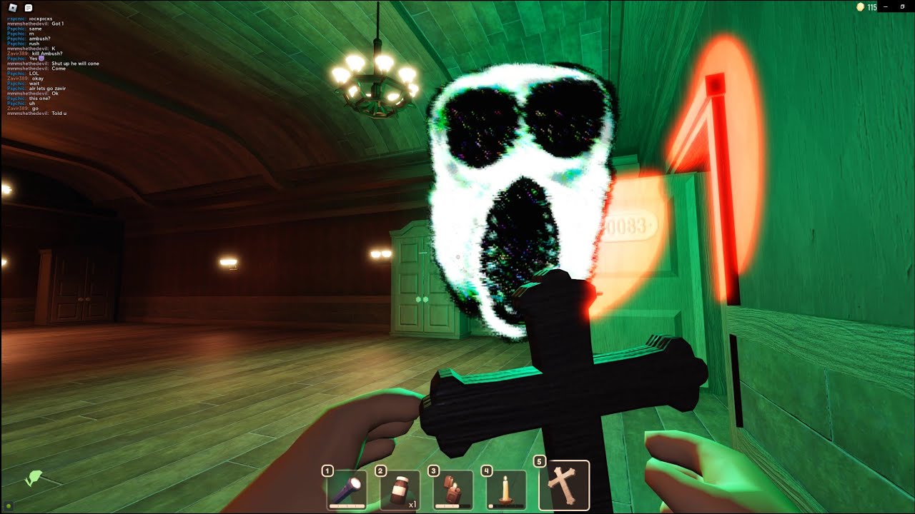 Roblox  Doors 1-100  -- 4/4 Door - 83 Kill Ambush