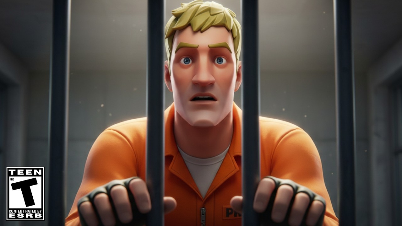 Меня заперли в тюрьме из Fortnite…