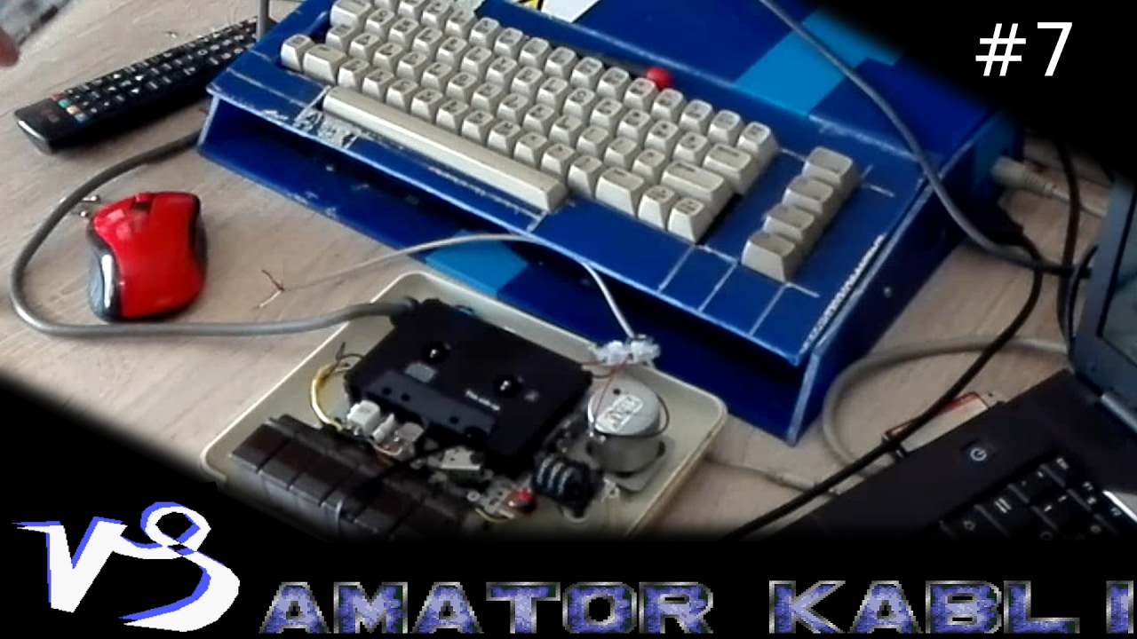 Wgrywanie gier do C64 przez adapter kasety - Amator Kabli #7