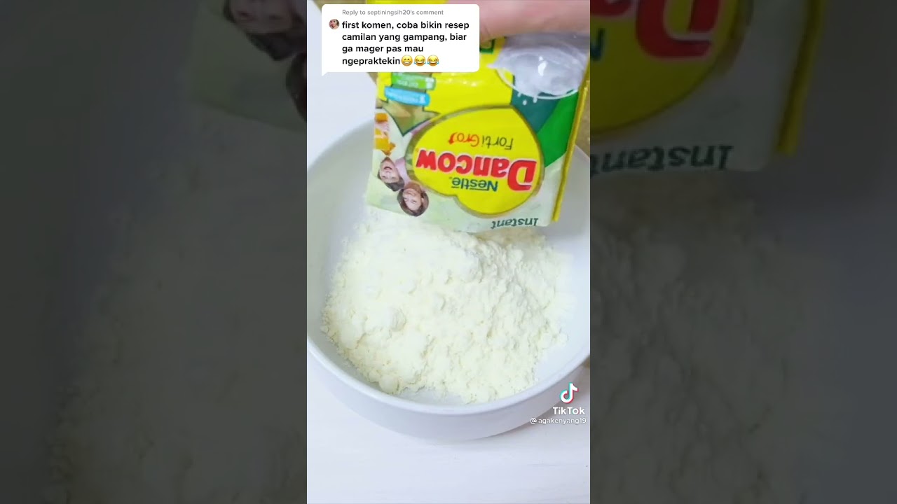 Resep camilan 2 bahan tanpa kompor/oven