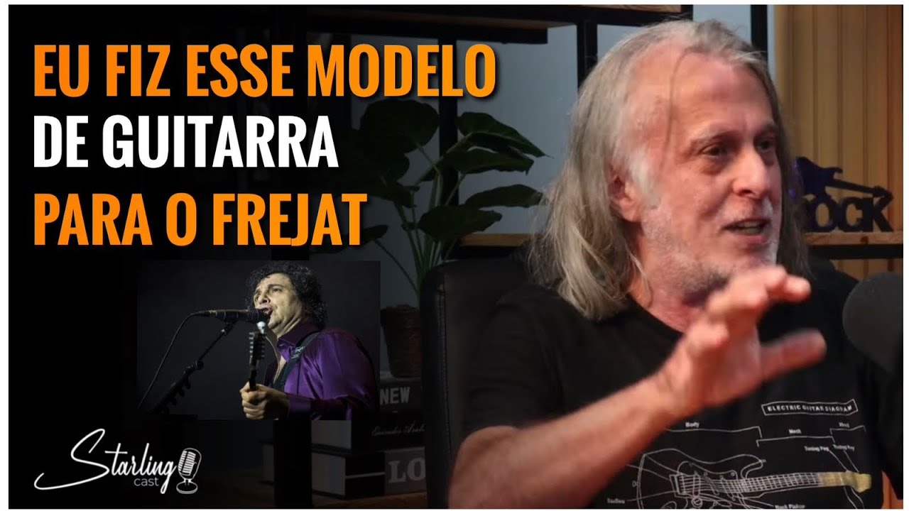 COM ESSA GUITARRA ELE REPRODUZ O SOM DE TODAS | Carlos Martau | Starling Cast